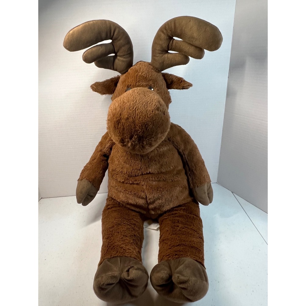 IKEA GEMYTLIG JÄTTESTOR Large Moose Plush Stuffed Animal Brown 25" 504.938.58